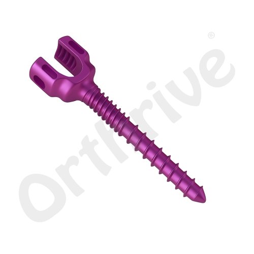 Monoaxial Dual Thread Screw 5.5mm