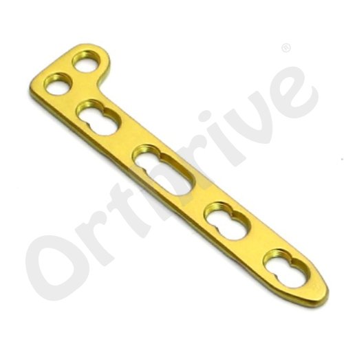 2.4mm Locking Dorsal Radius L-Plate (2 Head Holes)- SS/TT