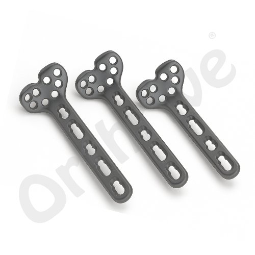 2.4mm Locking Volar Distal Radius Plate (8 Head Holes) Multiple 2.4mm Locking Volar Distal Radius Plate (8 Head Holes)