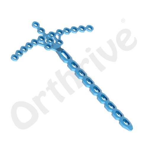 2.7/3.5mm Locking Pilon (Cruciform) Plate - SS/TT