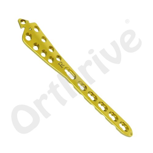 3.5mm Locking Medial Distal Tibia Plate with Tab SS/TT