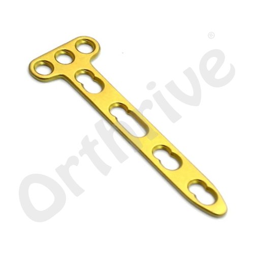 3.5mm T Plate Right Angled (3 Head Holes) SS/TT