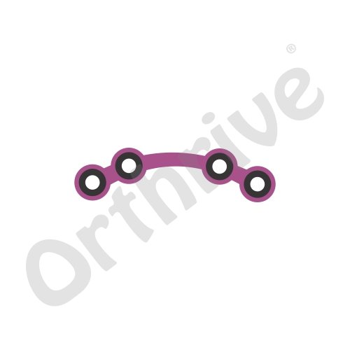 Locking Orbital Plate with Bridge - TT