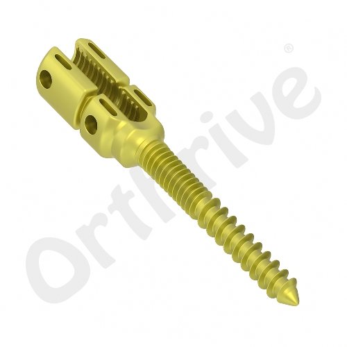 Monoaxial Reduction Dual Thread Screw 6.5mm