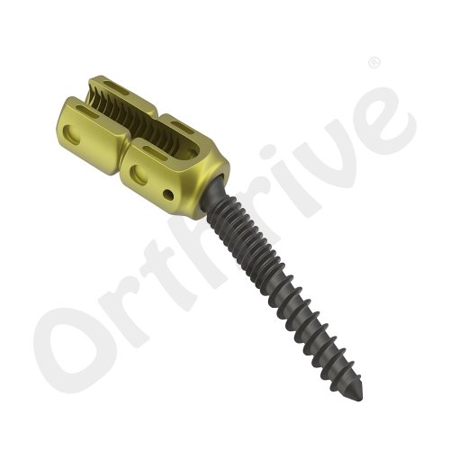 Polyaxial Reduction Dual Thread Screw 5.5mm