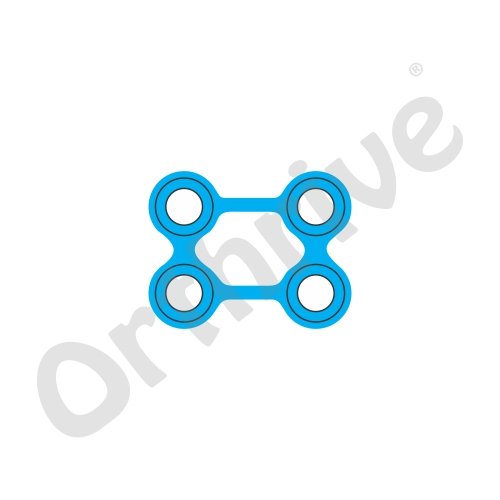 Rectangular Frame Plate - SS/TT