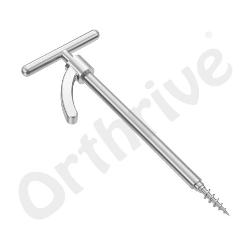 Anti-Rotation Corkscrew Femoral Head Remover
