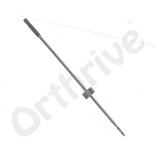 Drill Bit, 2.8mm, Calibrated, 2 Flute For QC