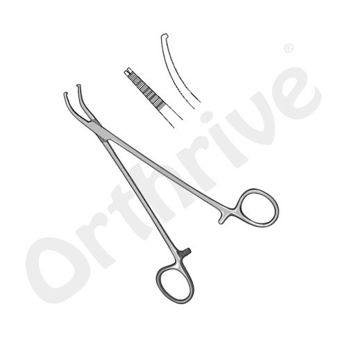 Forceps Meniscus, Angled Jaw