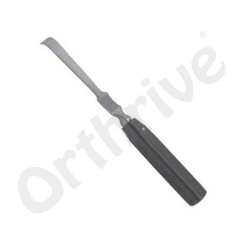 Periosteal Elevator With Fiber Handle, Cured Shaft Straight Edge