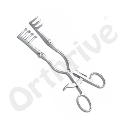 Retractor Mini, Self Retaining for Metacarpal with Hinges