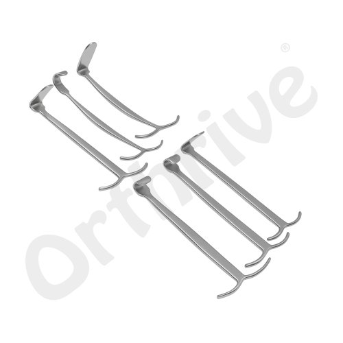 Retractor Smillie's Knee Joint, Set of Six